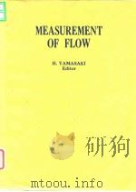 MEASUREMENT OF FLOW     PDF电子版封面     