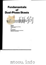 Metallurgical Society of AIME.Fundamentals of dual-phase steels.1981.     PDF电子版封面     