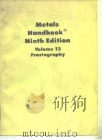 Metals handbook@;v.12:Fractography.1987.     PDF电子版封面     