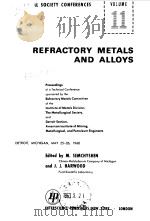 Metallurgical Society Conferences.Vol.11.1961.     PDF电子版封面     