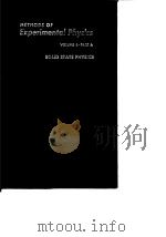 Methods of Experimental Physics Vol.6.Solid State Physics Part A     PDF电子版封面     