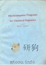 Microcomputer programs for chemical engineers.1984.     PDF电子版封面     