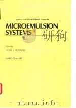 Microemulsion systems.1987.     PDF电子版封面     
