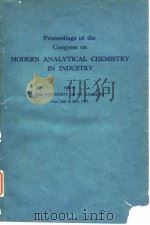 Modern analytical chemistry in industry.1957.     PDF电子版封面     