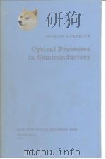 Optical Processes in Semiconductors     PDF电子版封面     