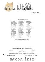 Nuclear Engineering Part VI     PDF电子版封面     