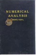 Numerical Analysis Zdenek Kopal 1961.     PDF电子版封面     