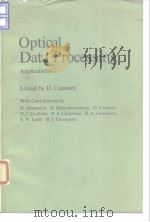 Optical ata Processing Applications Edited By D.C.Casasen（ PDF版）