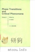 Phase transitions and critical phenomena;V.9.ed.by D.Domb.1984.     PDF电子版封面     