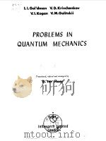 Problems in Quantum Mechanics     PDF电子版封面     