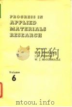 Progress in applied materials research.v.6.1964.     PDF电子版封面     