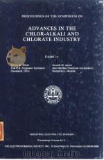 Proceedings of the Symposium on Advances in the Chlor-Alkali and Chlorakali and chlorate industry.19     PDF电子版封面     