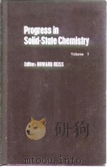 Progress in solid state chemistry.v.1.1964.     PDF电子版封面     