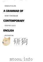 Randolphquirk A Grammar of Sidney Greenbaum Contemporary Geoffreyleeh English Jan Svartvik     PDF电子版封面     