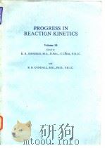 Progress in reaction kinetics;V.10.1981.     PDF电子版封面     