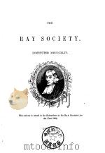 RAY SOCIETY     PDF电子版封面     