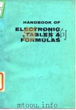 Same(Howard W.)and Co.Handbook of electronic tables and formulas.1968.     PDF电子版封面    224 
