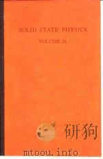 Solid state physics.V.24.1970.     PDF电子版封面     