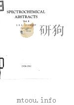 Spectrochemical abstracts.Vol.8.1963.     PDF电子版封面     