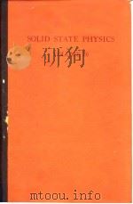 Solid state physics.V.26.1971.     PDF电子版封面     