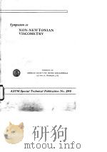 Symposium on Non-Newtonian Viscometry     PDF电子版封面     