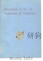 Symposium on Turbulence.Proceedings of the 7th Symposium on turbulence.1983.（ PDF版）