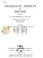 TECHNICAL ASPECTS OF SOUND     PDF电子版封面     