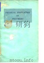 The physical properties of polymers.1959.     PDF电子版封面     