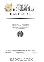 THE LICHT METALS HANDBOOK 2     PDF电子版封面     