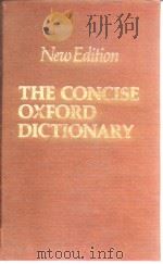 The concise Oxford diction-ary of currcet English.1976.     PDF电子版封面     