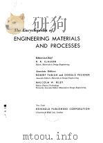THS ENCYCLOPEDIA OF CNGINEERING MATERIALS & PROCESSES     PDF电子版封面     