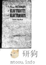 The Practical Dictionary of Electricity and Electronics Includes Handbook 1959.     PDF电子版封面     