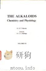 The alkaloids “CHhemistry and physiology”；V.20.R.G.A.rodrigo.1981.     PDF电子版封面     