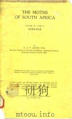 THE MOTHS OF SOUTH AFRICA     PDF电子版封面    A.J.T.JANSE，D.Sc. 