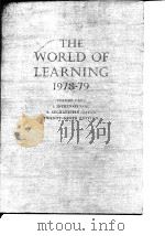 The World of Learning 1978-79     PDF电子版封面     