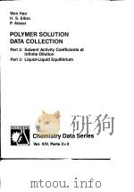Wen Hao.Polymer solution data collection;pt.2.pt.3.1992     PDF电子版封面     