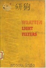 Wratten Lighe Filters.1953.     PDF电子版封面     