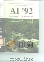 AI'92 Proceedings of the 5th Australian Joint Conference on Artificial Intelligerce     PDF电子版封面  981021250X   