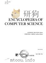 ENCYCLOPEDIA OF COMPUTER SCIENCE     PDF电子版封面     
