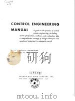 Ledgerwood CONTROL ENGINEERING MANUAL     PDF电子版封面     