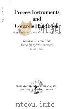 Process Instruments and Controls Handbook     PDF电子版封面     
