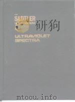 THE SADTLER HANDBOOK OF ULTRAVIOLET SPECTRA     PDF电子版封面     