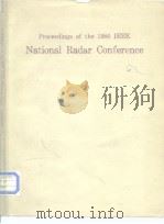 Proceedings of the 1986 IEEE National Radar Conference     PDF电子版封面     