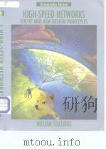 HIGH-SPEED NETWORKS TCP/IP AND ATM DESIGN PRINCIPLES  WILLIAM STALLINGS     PDF电子版封面  0139049541   