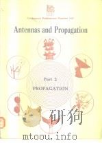 International Conference on Antennas and Propagation Part 2-Propagation     PDF电子版封面     