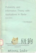 Probability and Infromation Theory with Applications to Radar  International Series of Monographs on     PDF电子版封面    P.M.Woodward 