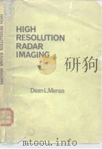 HIGH RESOLUTION PADAR IMAGING     PDF电子版封面    Dean L.Mensa 