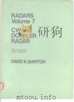 RADARS Volume 7 CW and DOPPLER RADAR     PDF电子版封面     