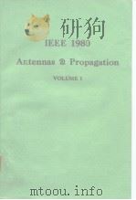 IEEE 1980 Antennas Propagation VOLUME I、VOLUME II、（ PDF版）