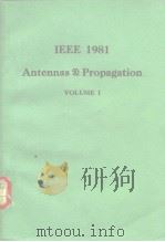 IEEE 1981 Antennas Propagation VOLUME I、VOLUME II（ PDF版）
